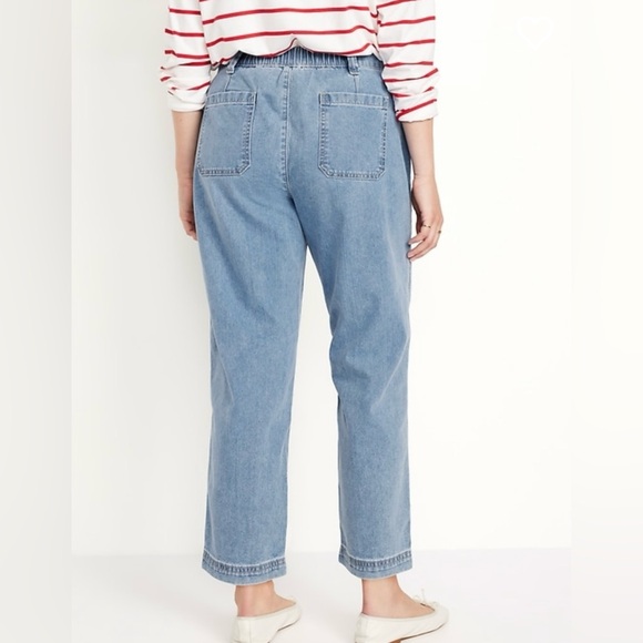 NWT Old Navy High-Waisted OGC Chino Denim Pants - Picture 7 of 10